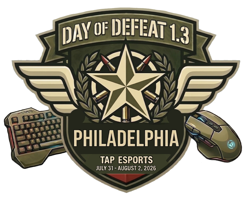 WSDoD LAN 2026 — Day of Defeat 1.3 · Philadelphia · TAP Esports · 31 Jul–2 Aug 2026